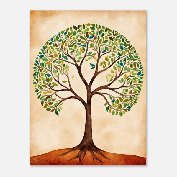 Nature’s Art: A Watercolour Tree of Life 2