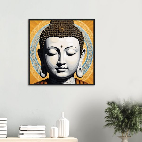 Harmony Unveiled: The Buddha Mandala Canvas 5