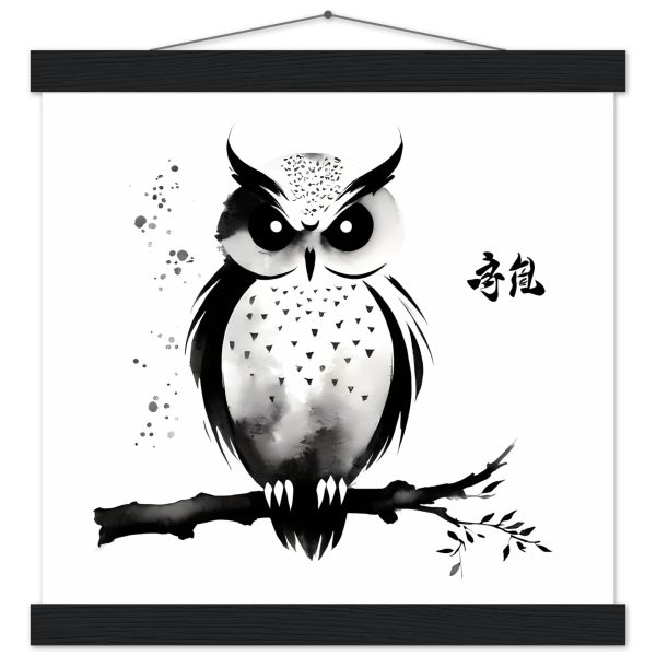 Embracing Tranquility: The Enchanting World of Zen Owl Art 5