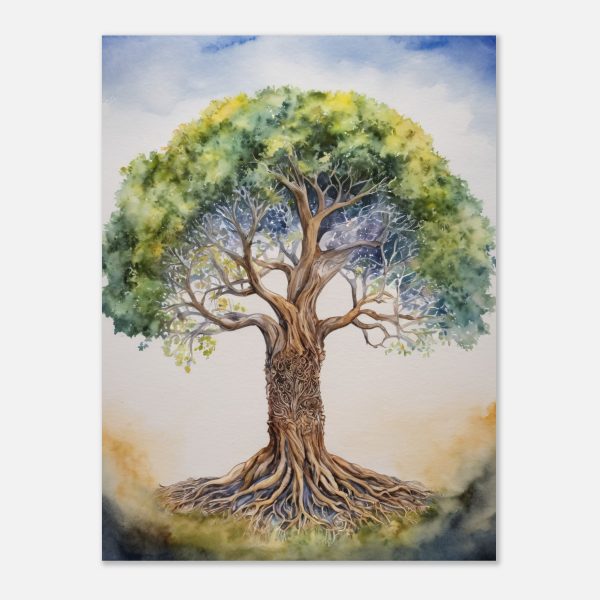 Dreamy Tree in Watercolour 3