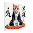 Zen Cat Wall Art – Feline Wisdom and Artistic 39