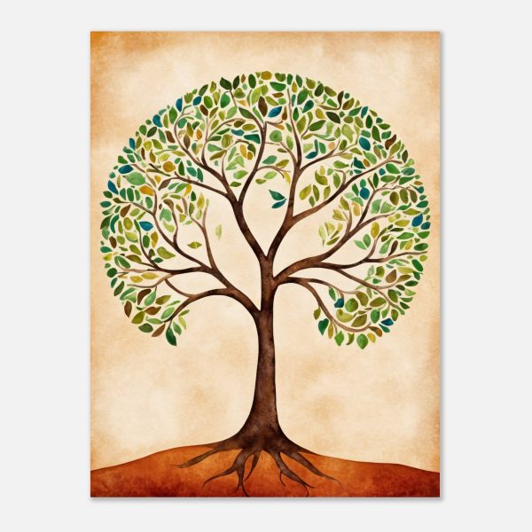 Nature’s Art: A Watercolour Tree of Life 8