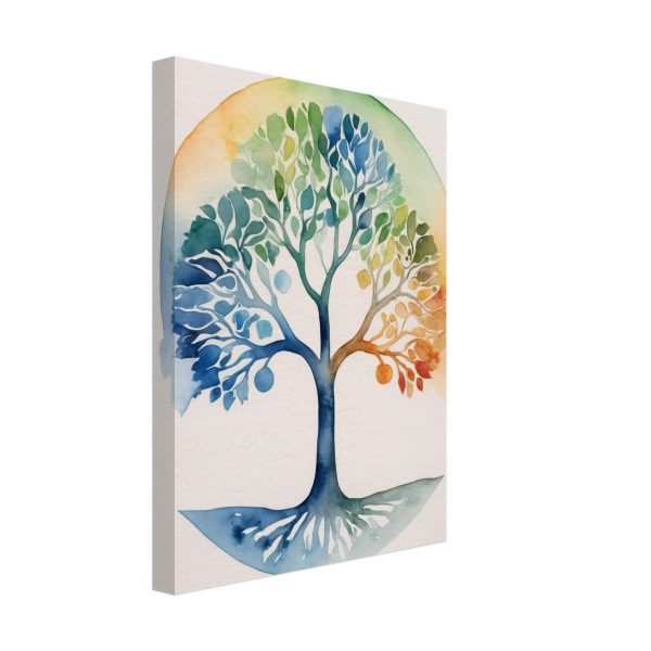 Lively Tree in Watercolour Art 9