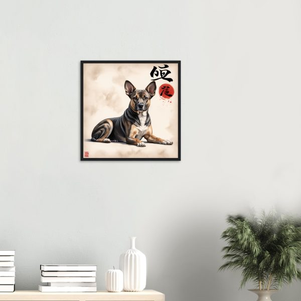 Zen and the Art of Dog: A Soothing Wall Art 2