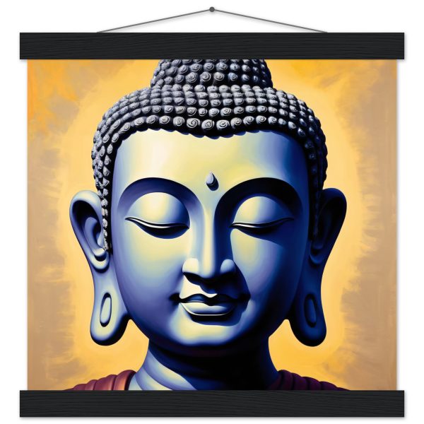 Serenity Canvas: Buddha Head Tranquility for Your Space 22