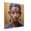Mystique Unveiled: The Enigmatic Elegance of the Purple Portrait 31