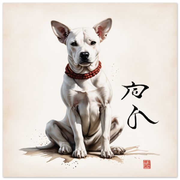 Zen Dog: A Playful Expression of Mindfulness 13