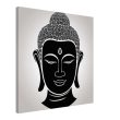 Mesmerizing Buddha Head Canvas 23