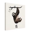 The Zen Sloth Watercolor Print 34