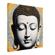 Harmony Unveiled: The Buddha Mandala Canvas 24