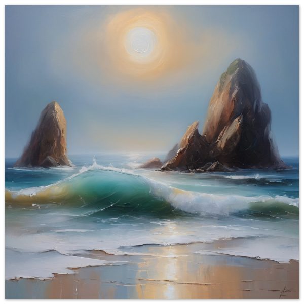 Tranquil Tides: A Symphony of Serenity in Ocean Scene 11