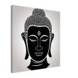 Mesmerizing Buddha Head Canvas 22