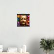 Zen Buddha Canvas: Radiant Tranquility for Your Home Oasis 31