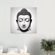 Zen Elegance: Buddha Head Wall Art Unveiled 22