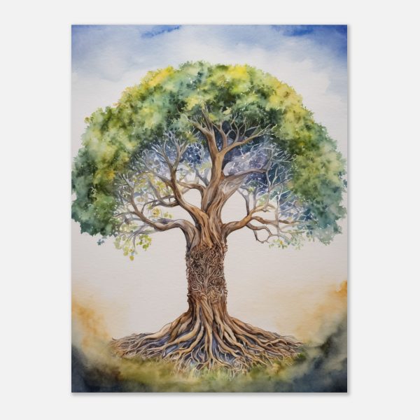Dreamy Tree in Watercolour 4