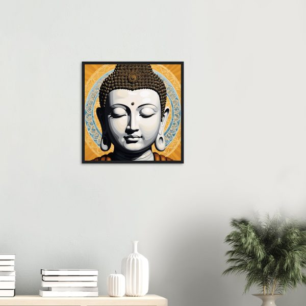 Harmony Unveiled: The Buddha Mandala Canvas 12