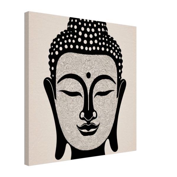 Buddha Head Silhouette Poster 17