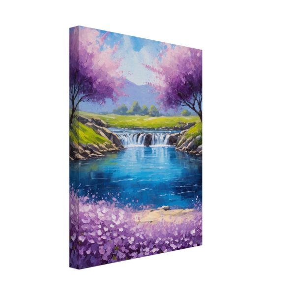 Purple Waterfall Blossom Oasis 6
