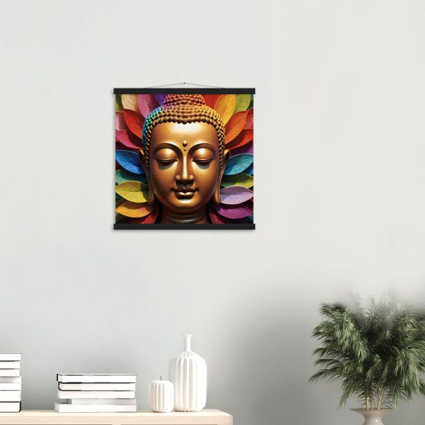 Zen Buddha Poster: A Symphony of Tranquility 15