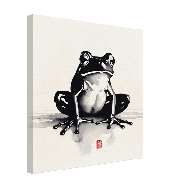 The Enchanting Zen Frog Print for Your Tranquil Haven 2