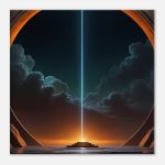 Enlightenment’s Path: Zen Temple of Infinite Light Canvas Print 6