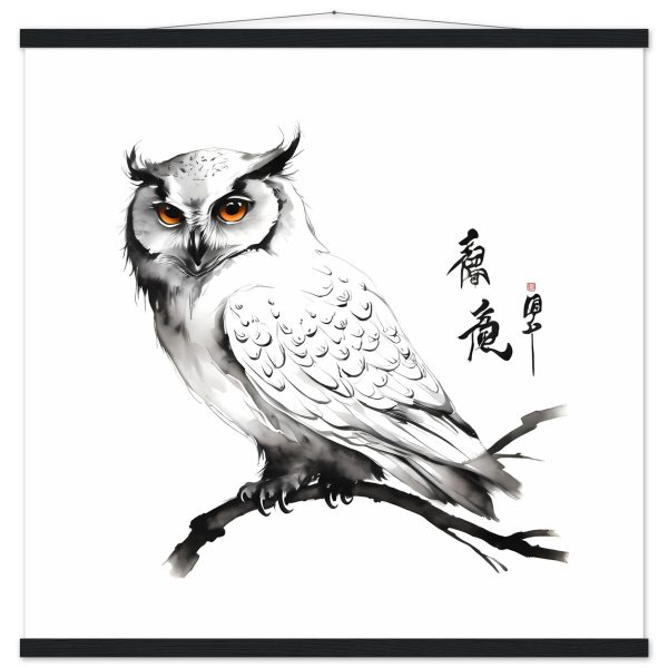 Exploring the Timeless Allure of the Chinese Zen Owl Print 17