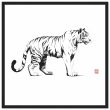 A Captivating Tiger Print Canvas 30