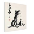 Elevate Your Space with the Serenity of the Meditative Frog Print 37