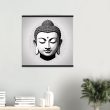 Harmonious Zen: Buddha Mask Poster Elegance 27