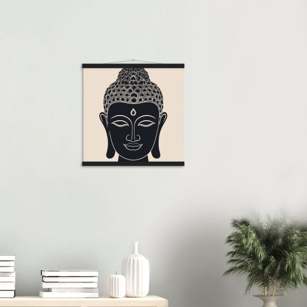 Aura of a Buddha Head Poster 4