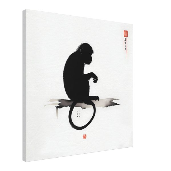 An Enigmatic Zen Monkey Print 3