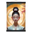 Woman Buddhist Meditating Canvas: A Visual Journey to Enlightenment 60