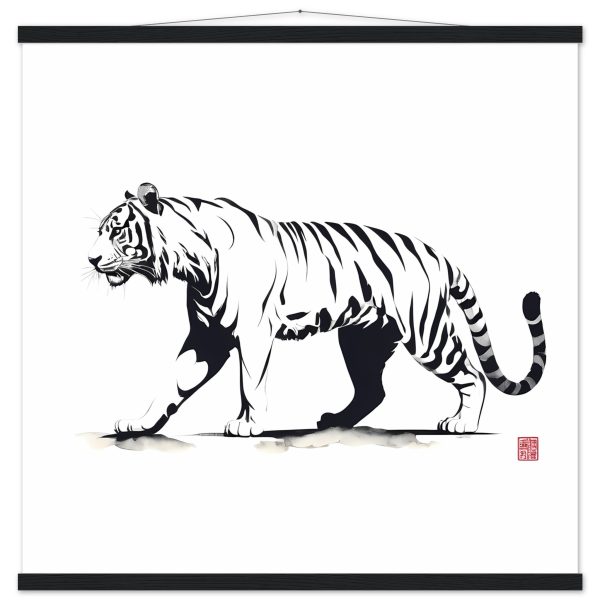 Captivating Tiger Print for Art Enthusiasts 9