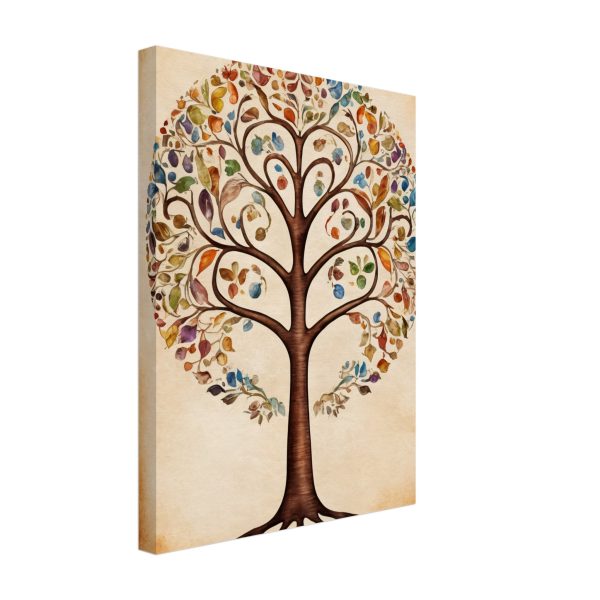 Colourful Harmony: A Watercolour Tree of Life 9