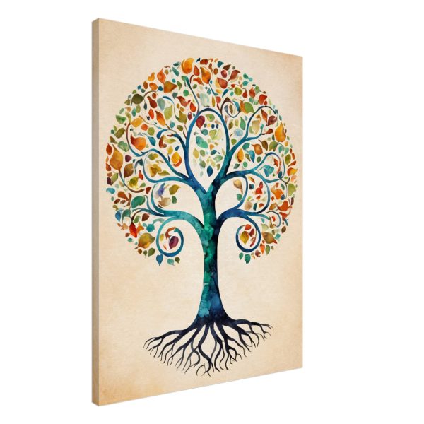 Mosaic of Life: A Watercolour Tree of Life 9