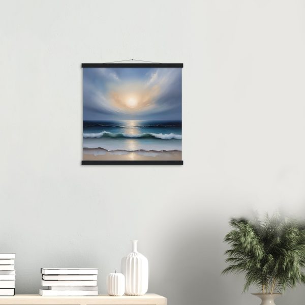 Harmony Unveiled: A Tranquil Seascape in Oils 17
