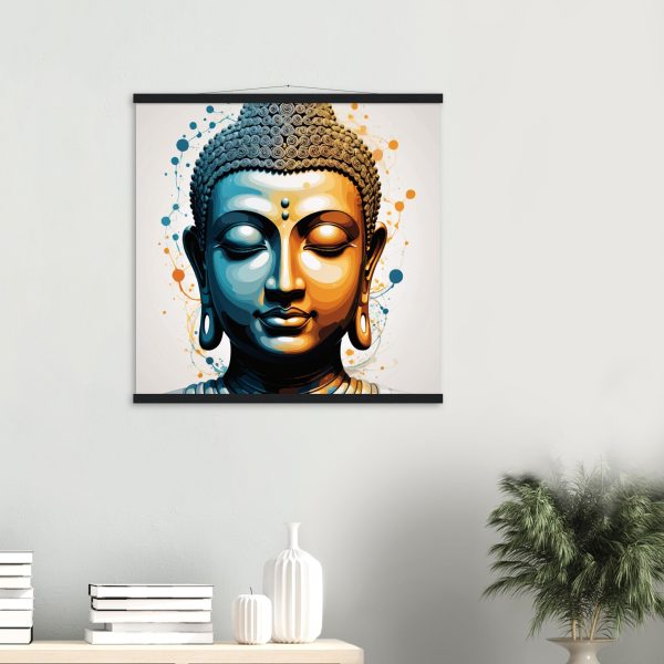 Buddha-Inspired Abstract Wall Art 3