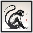 The Tranquil Charm of the Zen Monkey Print 27