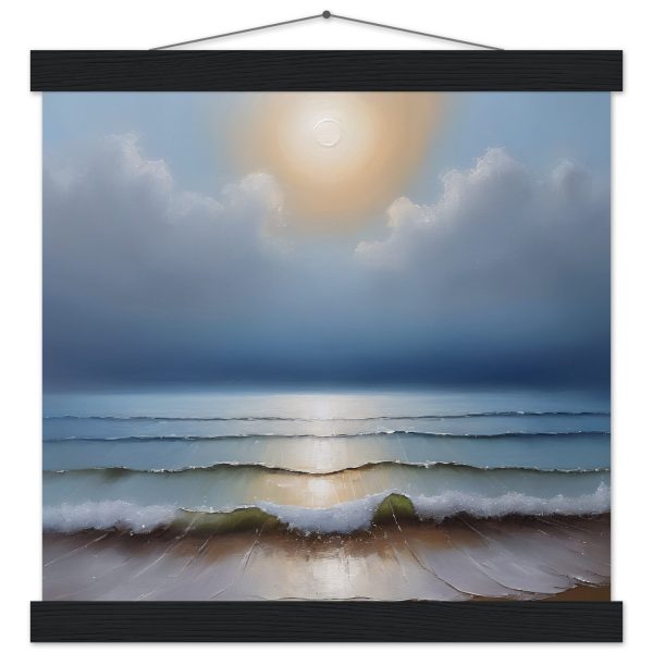 Seascape of Zen in the Oil Painting Print 2