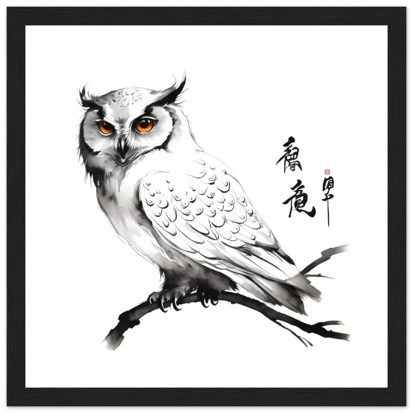 Exploring the Timeless Allure of the Chinese Zen Owl Print 15