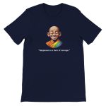 Embrace Courage and Find Happiness | Premium Unisex T-shirt 6