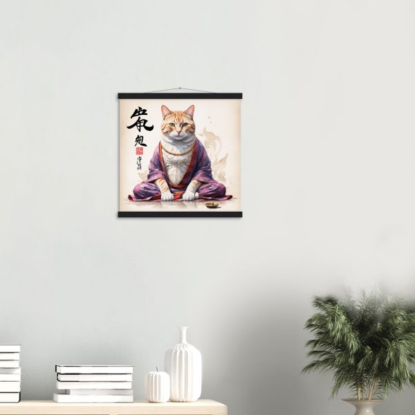 Zen Cat – A Tapestry of Beauty and Simplicity 2