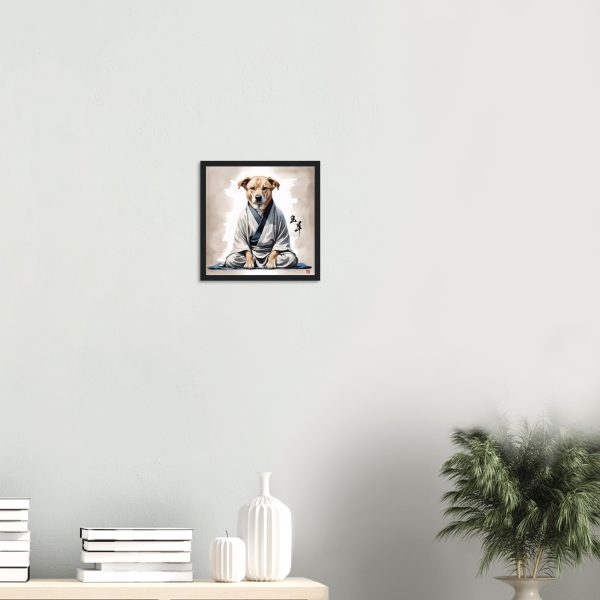 Elevate Your Space with Zen Dog Wall Art 10
