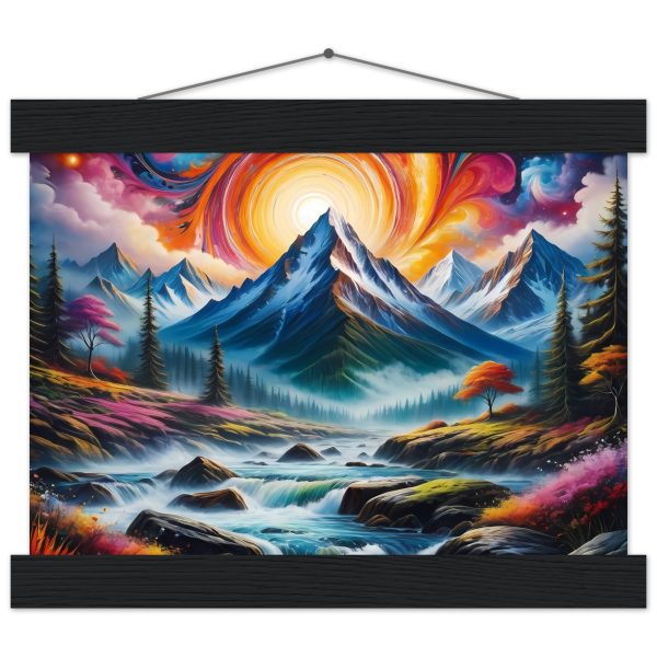 Zen Tapestry: A Symphony of Nature on Canvas 2