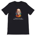 Zen Wisdom: Smiling Monk Meditation Tee 10