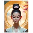 Woman Buddhist Meditating Canvas: A Visual Journey to Enlightenment 44