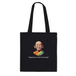 Courageous Happiness | Zen-Inspired Tote Bag 3