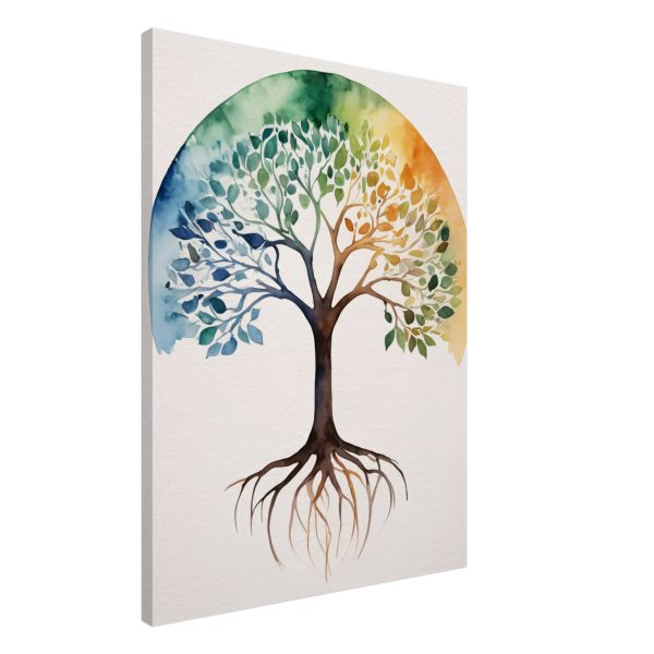 Rainbow Tree in Watercolour 6