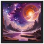 Celestial Oasis Framed Zen Art 6