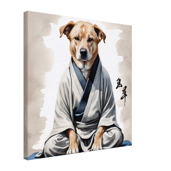 Elevate Your Space with Zen Dog Wall Art 18